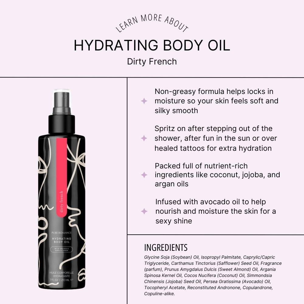 Hydrating Body Oil - Dirty French (Slacker Silk)