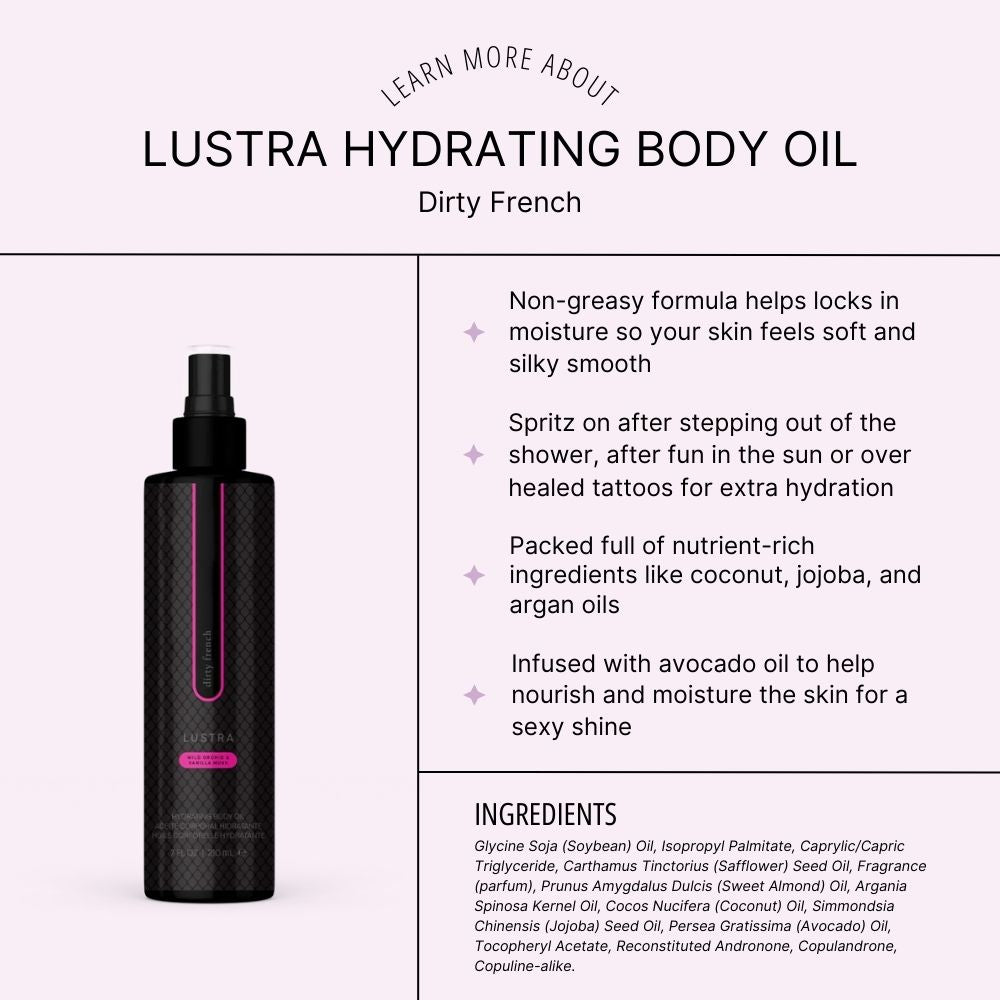 Hydrating Body Oil - Dirty French (Slacker Silk)