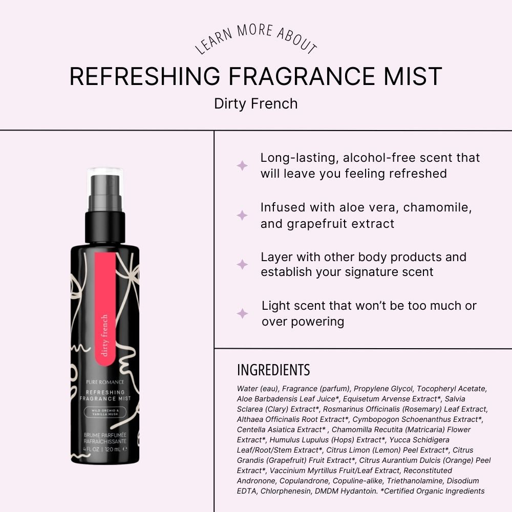 Refreshing Fragrance Mist - Dirty French