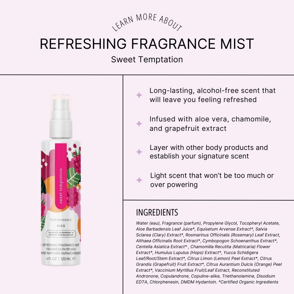 Refreshing Fragrance Mist - Sweet Temptation
