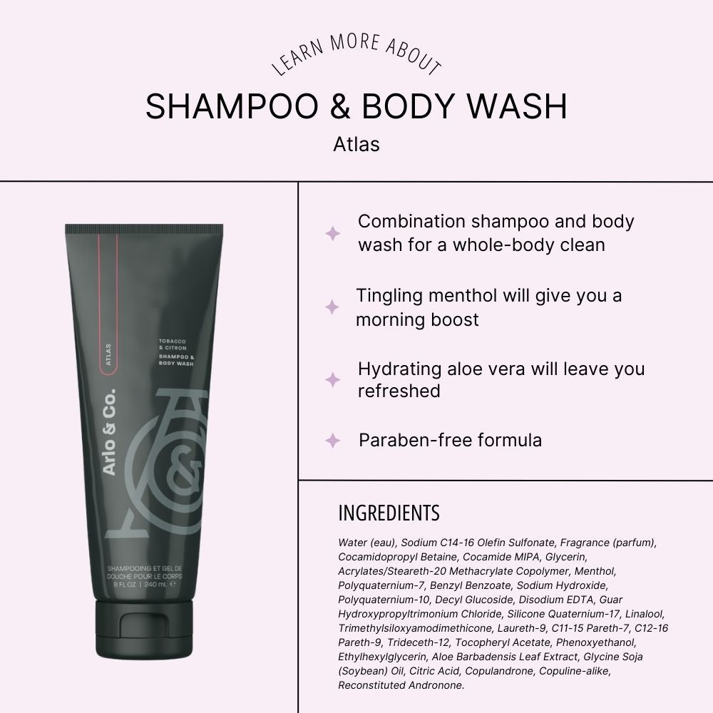 Shampoo & Body Wash -Atlas