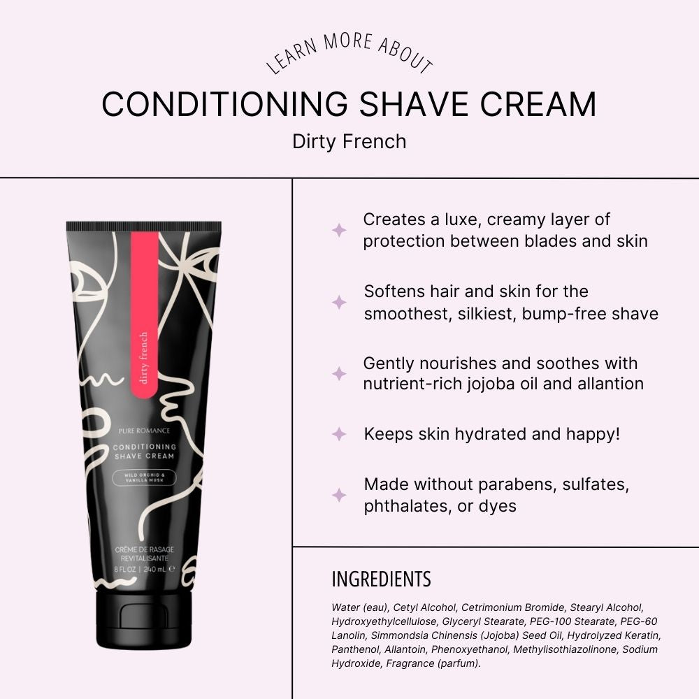 Coochy Conditioning Shave Cream - Dirty French