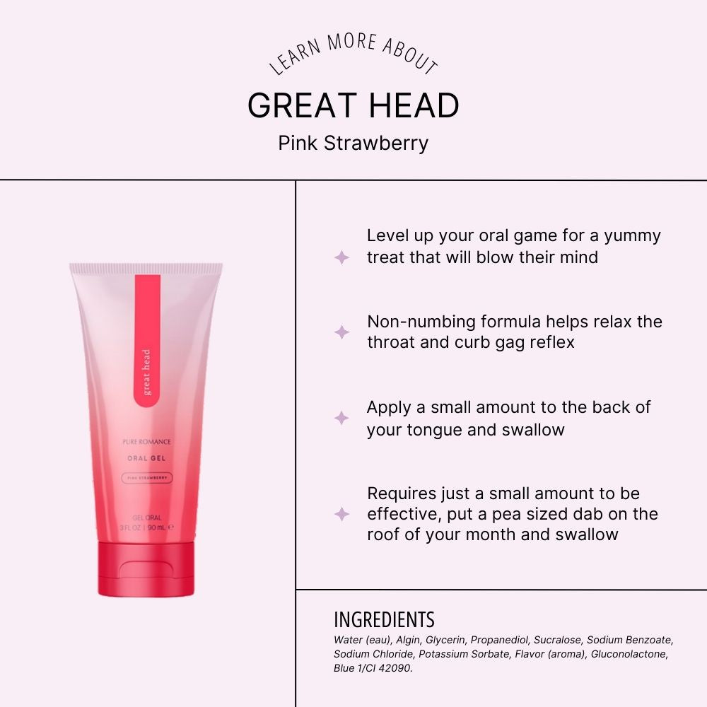 Great Head - Pink Strawberry