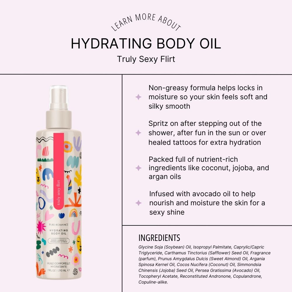 Hydrating Body Oil - Truly Sexy Flirt (Slacker Silk)