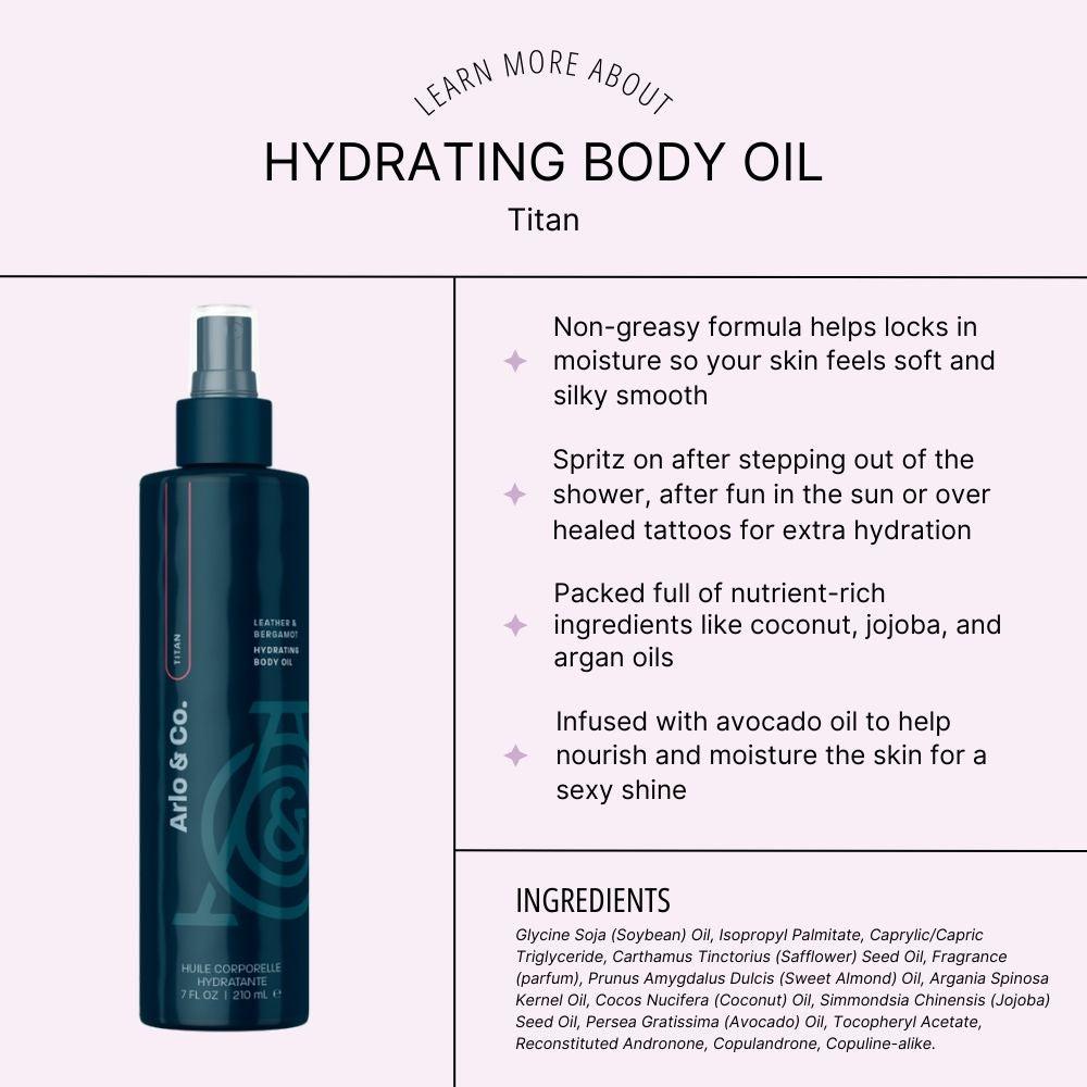 Hydrating Body Oil - Titan (Slacker Silk)