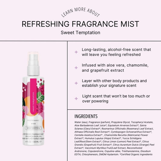 Refreshing Fragrance Mist - Sweet Temptation