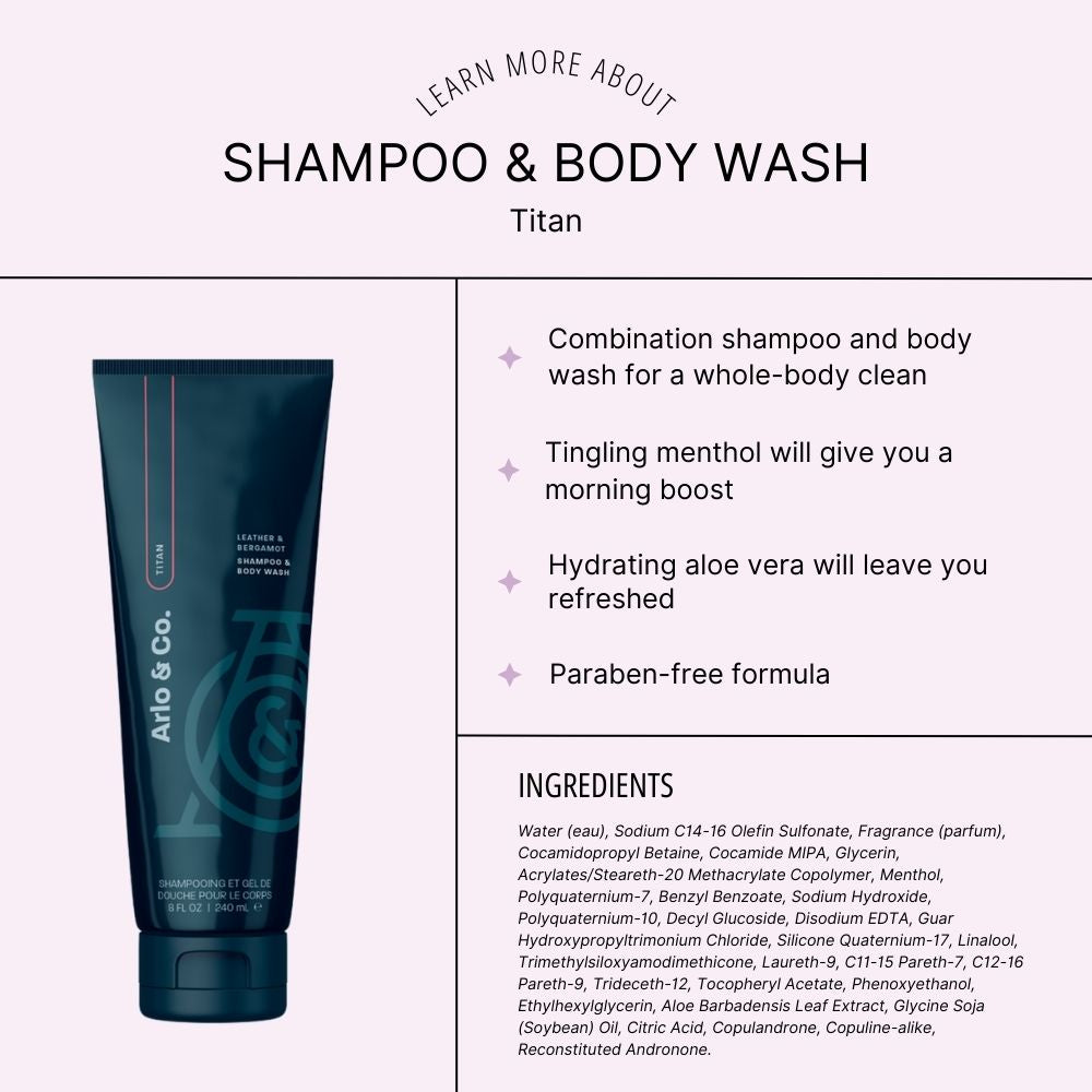 Shampoo & Body Wash -Titan